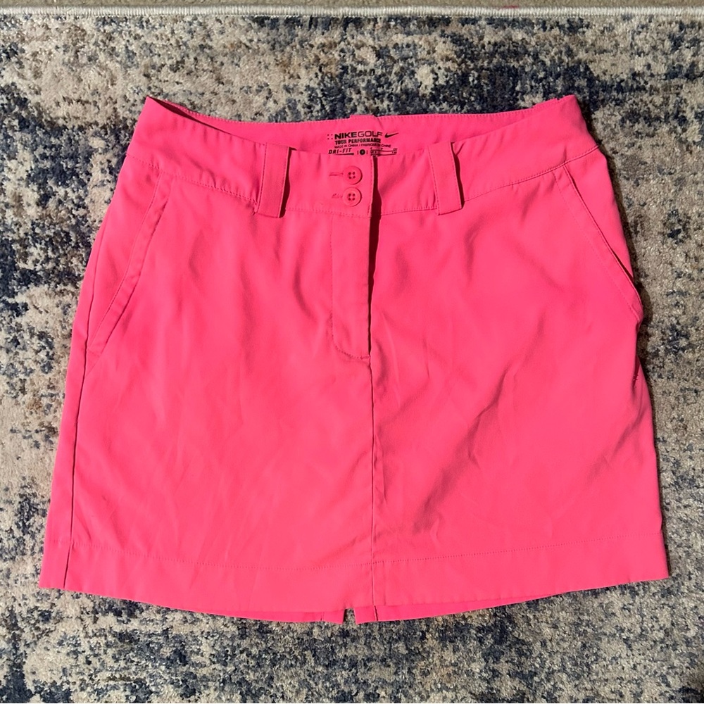 Nike Golf Hot Pink Dri-FIT Skort
